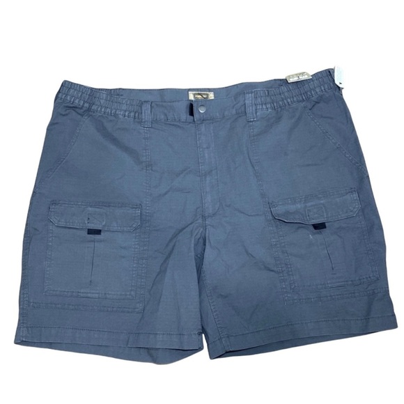 ✅ Foundry Mens 52W/ 4XL Charcoal Gray Cargo Shorts Comfort Stretch - Picture 1 of 6